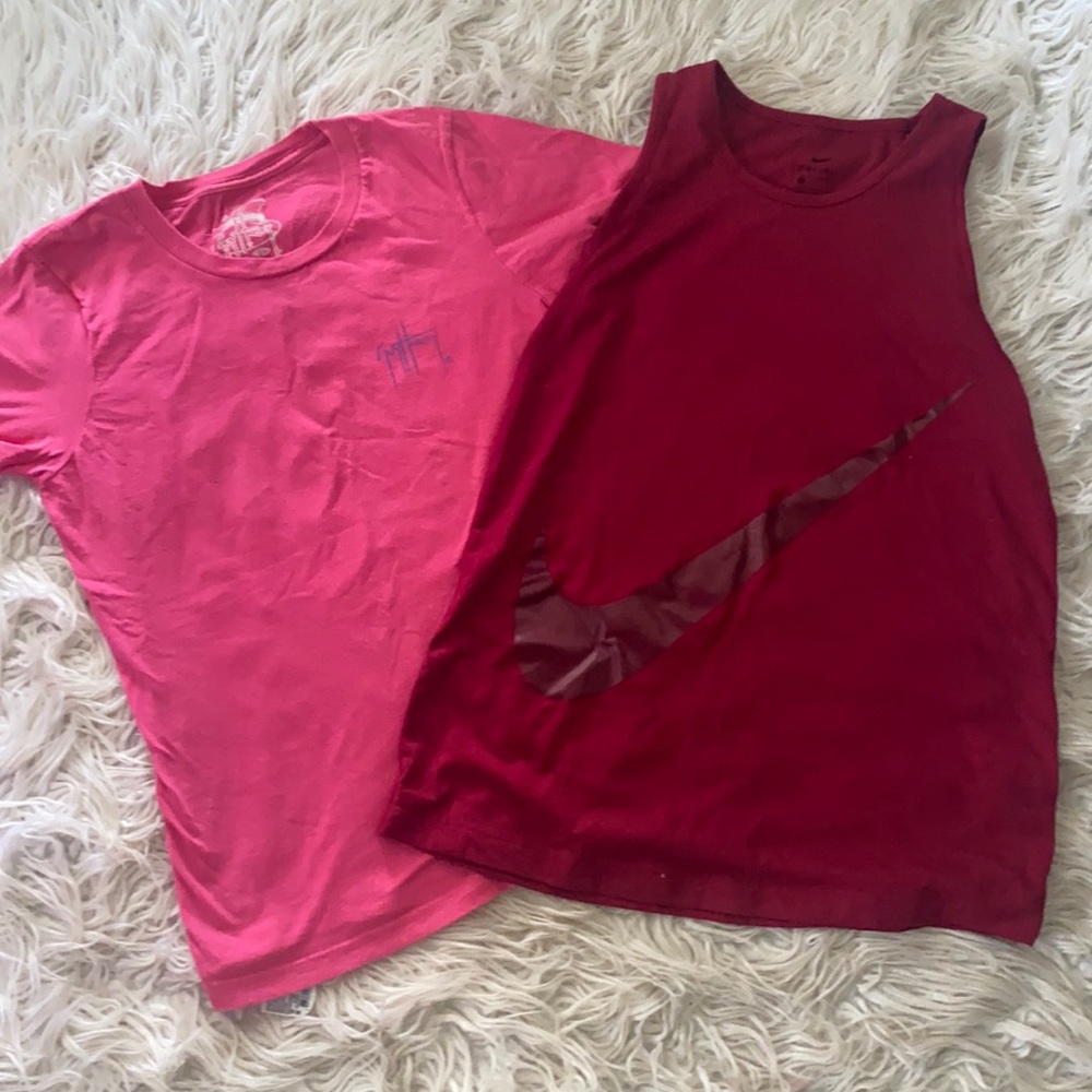 Nike Razorback Tank & Guy Harvey Shirt